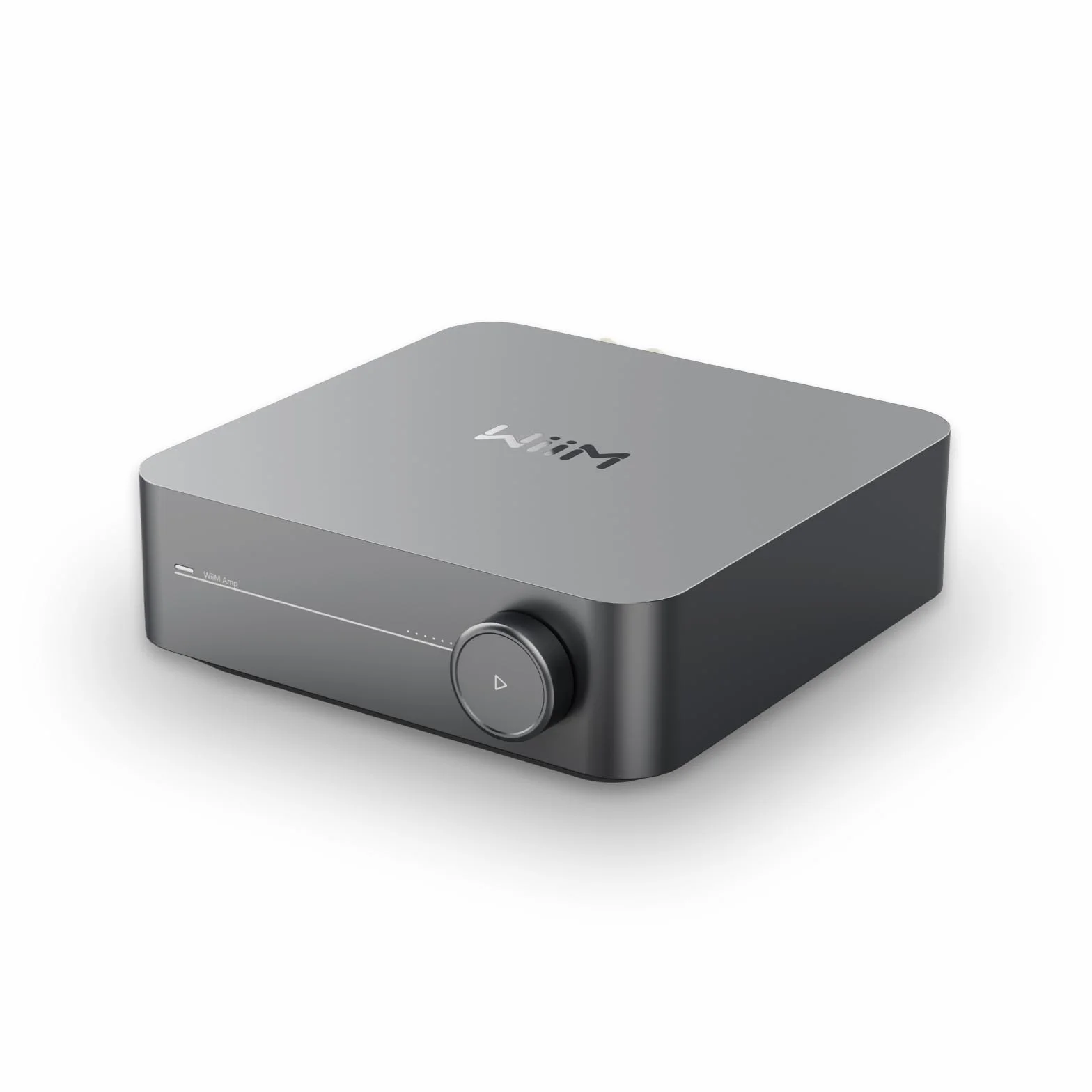 WiiM Amp Wzmacniacz Strumieniowy Multiroom AirPlay Google Cast Alexa HDMI Sterowanie Głosowe Space Grey