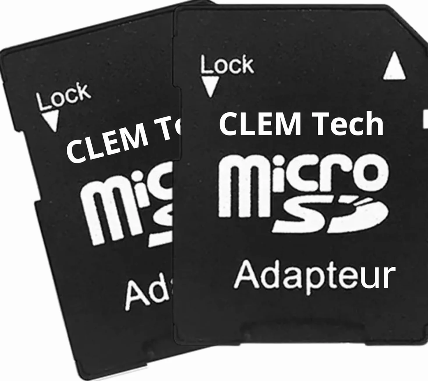 Clem Tech - Adapter do karty Micro SD, konwerter kart pamięci Micro SD lub TF. do przesyłania zdjęć z karty SD do komputera. (zestaw 1 sztuk)