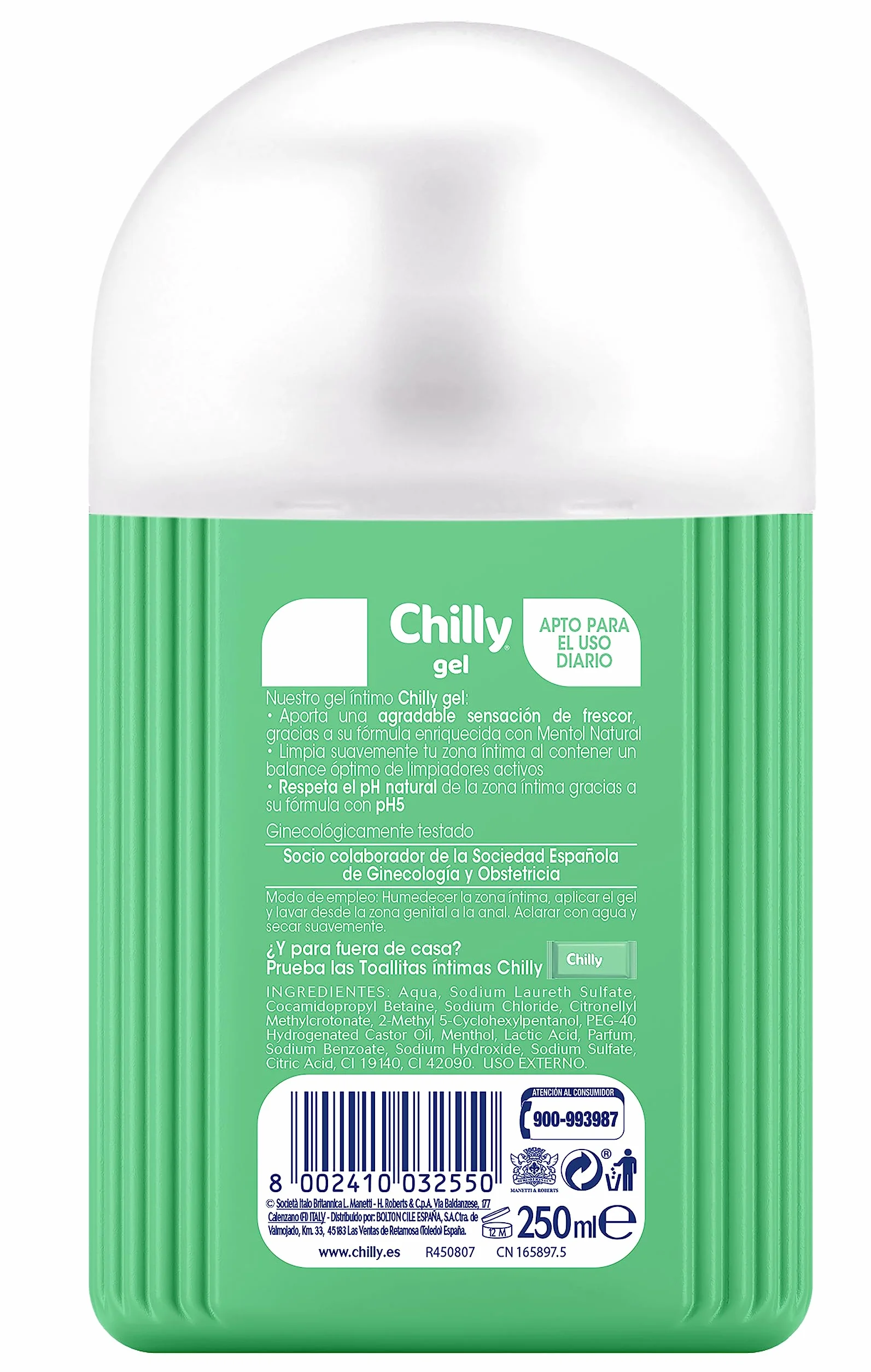 Chilly Fresh Gel Intimo Set Żel do higieny intymnej 250ml