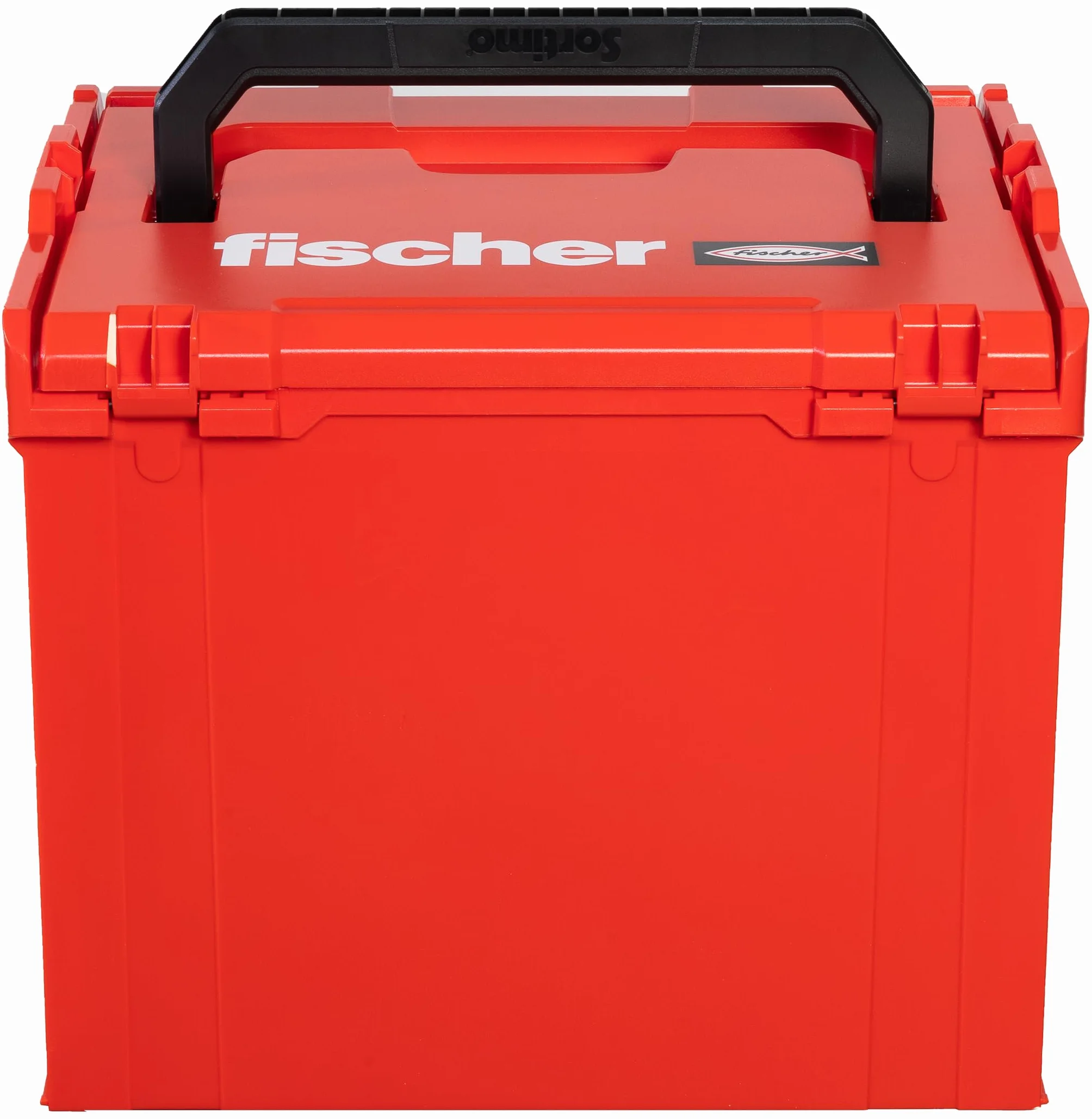 Fischer L-BOXX FLB 374 Walizka narzędziowa do układania w stosy, wisząca skrzynka narzędziowa, wysuwana, pusta, kompatybilna dla Sortimo, 508139