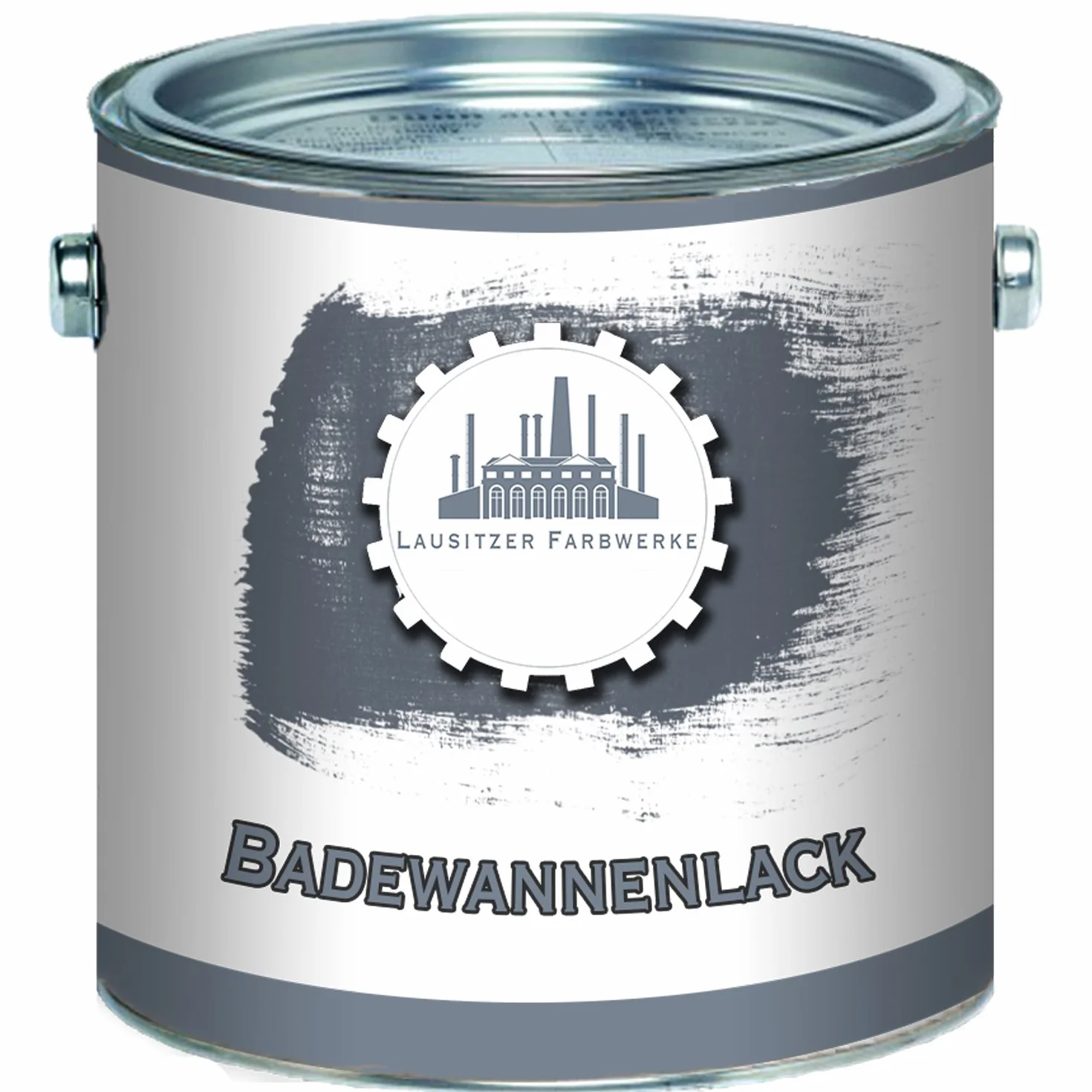 tradycyjny 2-składnikowy farba do wanny lakier do GRP emalia powłoka specjalistyczny lakier do wanny umywalki brodzika farba do płytek (2,5 L, Beżowy) Lausitzer Farbwerke