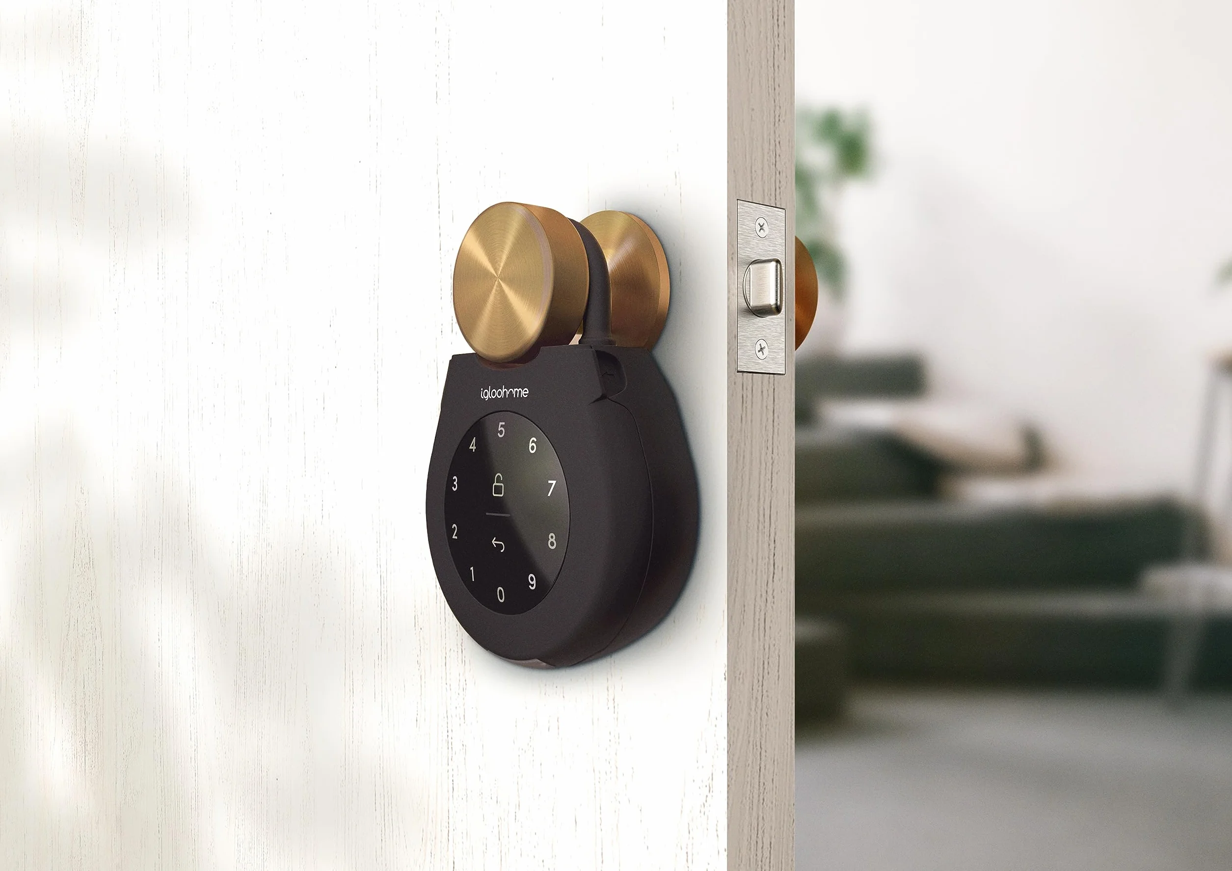 Igloohome Smart Keybox 3 Skrzynka na Klucze, Czarny, 166 mm x 114 mm x 53 mm
