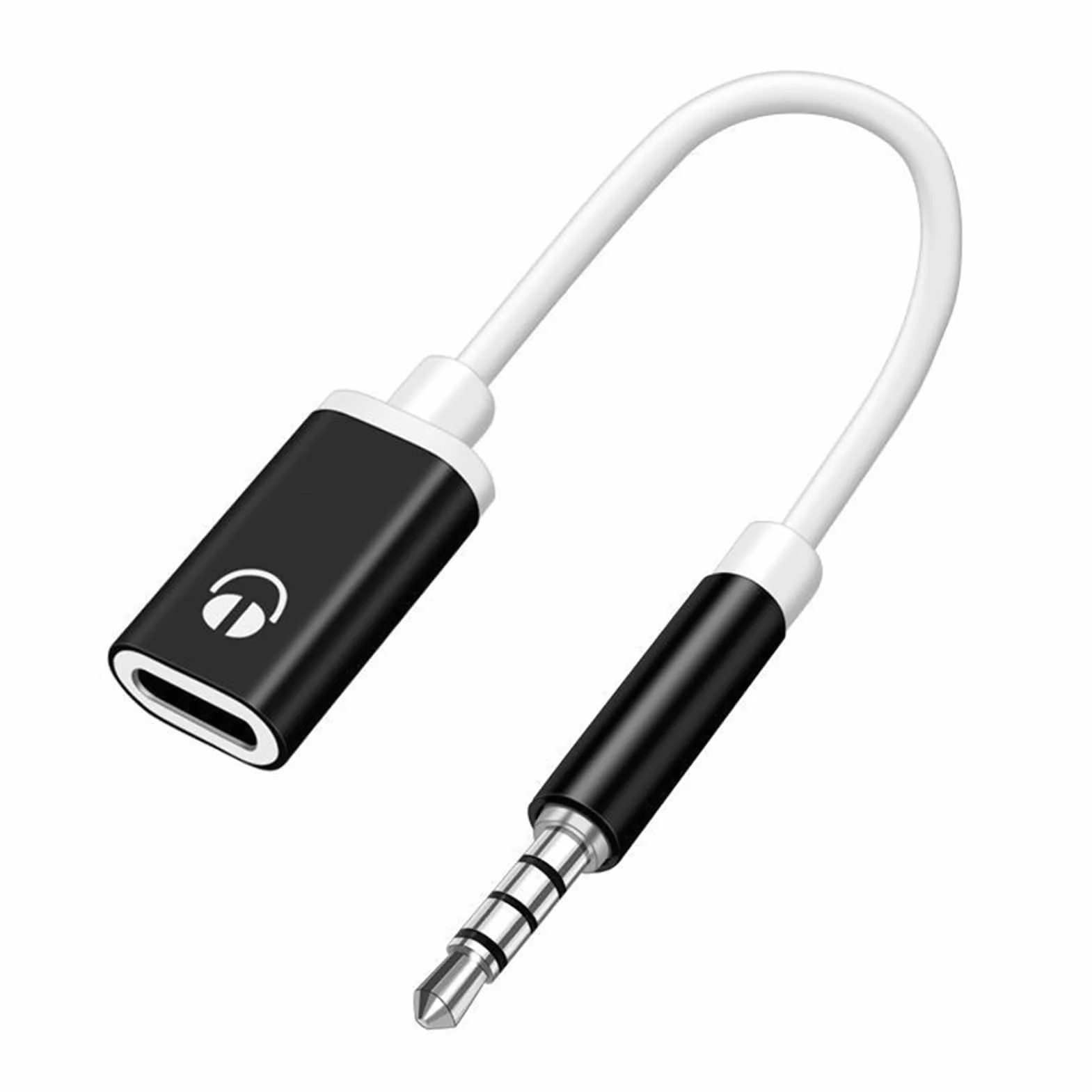 Adapter jack typu C na 3,5 mm, kabel audio, konwerter dźwięku