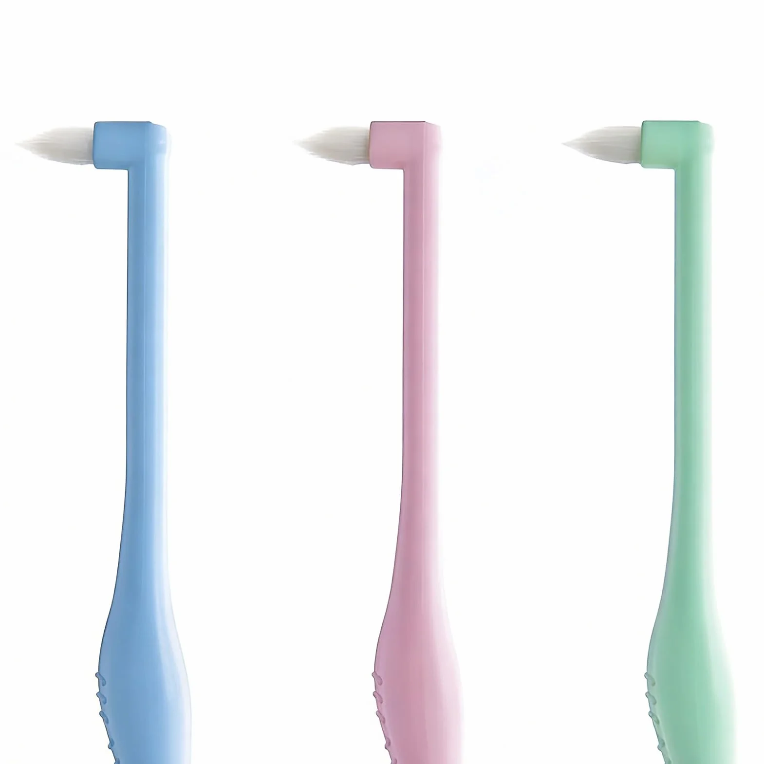 Gum End Tuft Toothbrush, Precise Soft Orthodontic Cleaning Brush, Small Head Design, Care Tool, Home, Dormitory, Hotel, Travel, Apartment