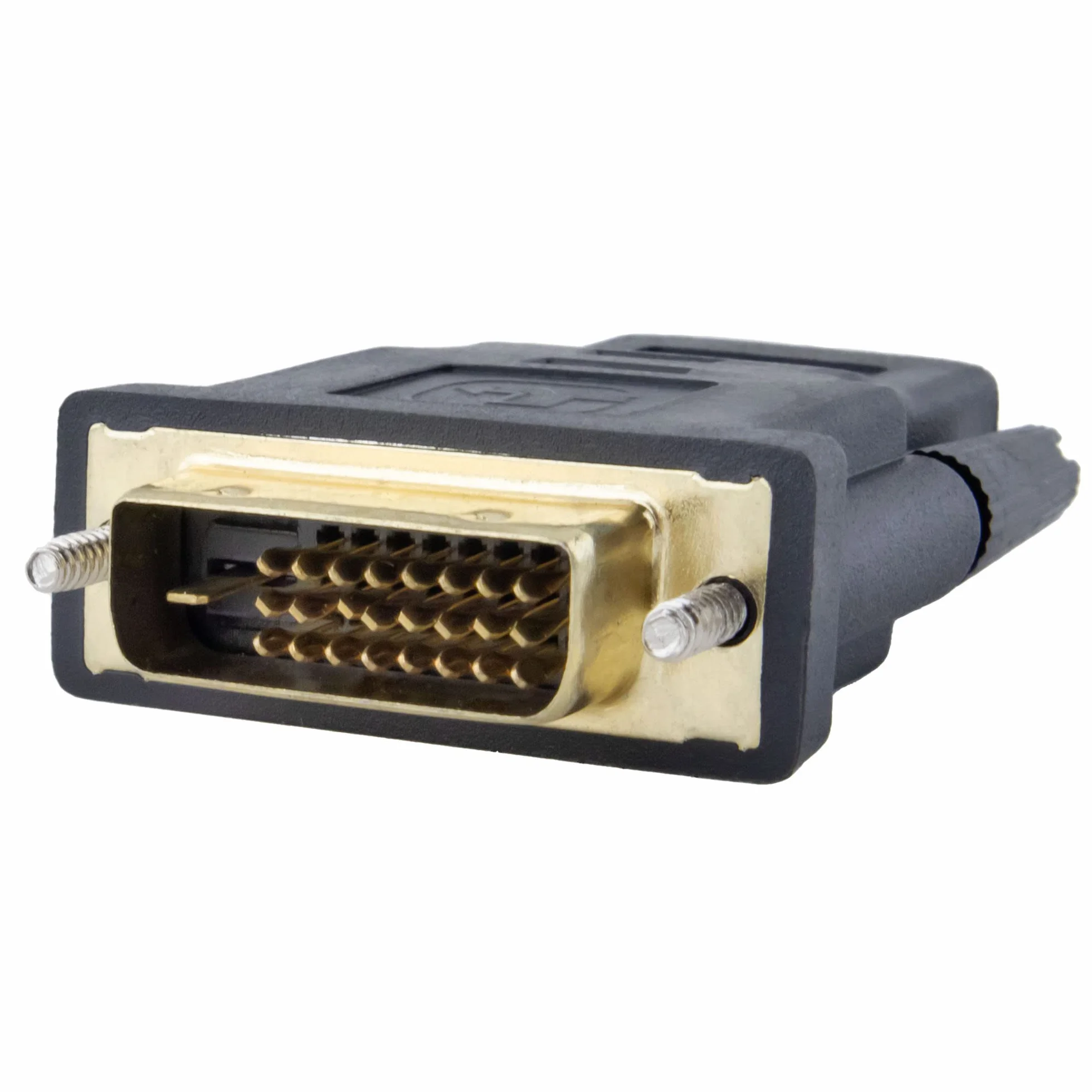 SeKi Adapter HDMI gniazdo A na DVI-D 24+1 dwukierunkowy pozłacane styki czarny