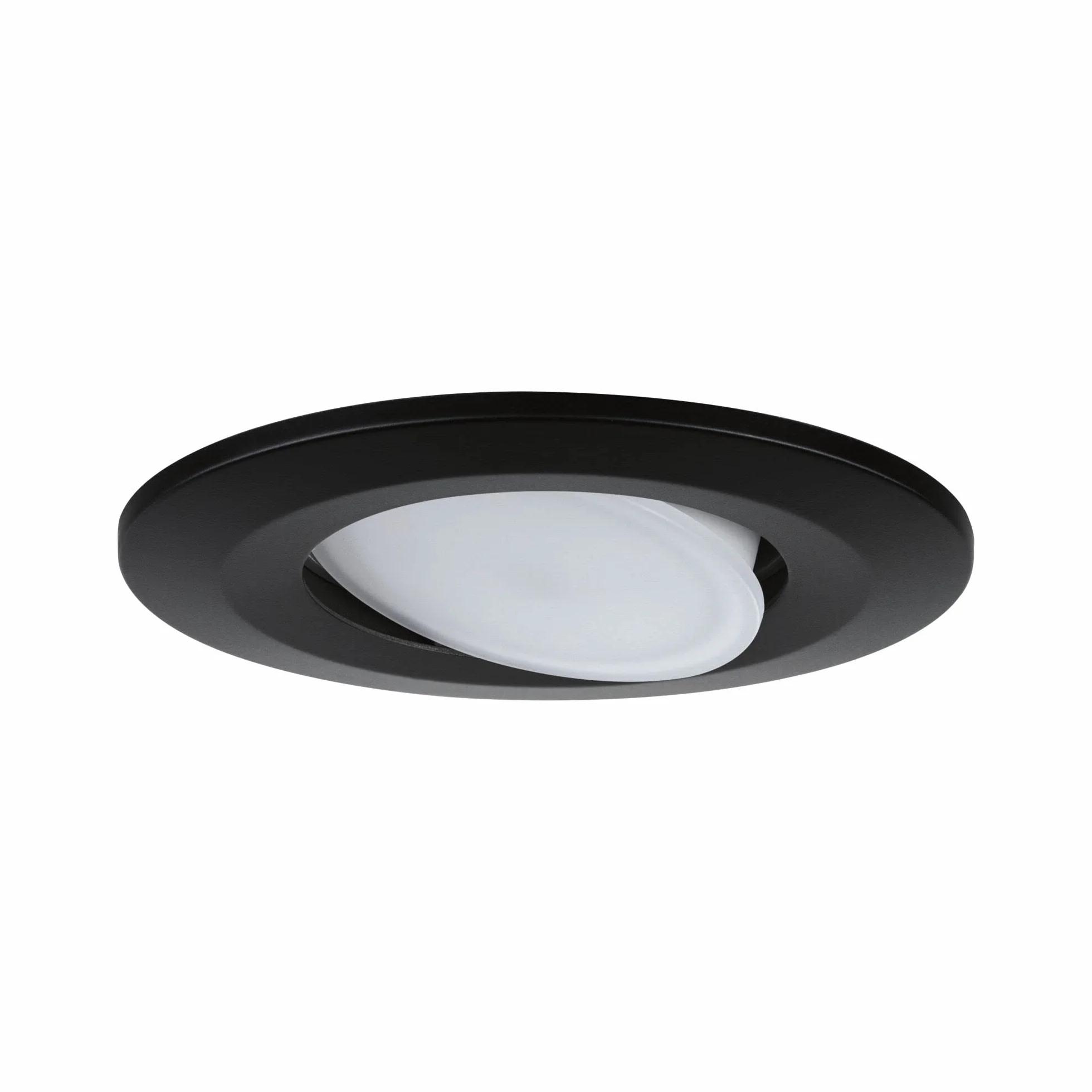 Paulmann 92461 LED oprawa wpuszczana Calla okrągła 1x6W IP65 neutr. biały, refl. wpuszcz., czarny matowy, wychylna, spoty, tw. szt., l. wpuszcz. 4000K