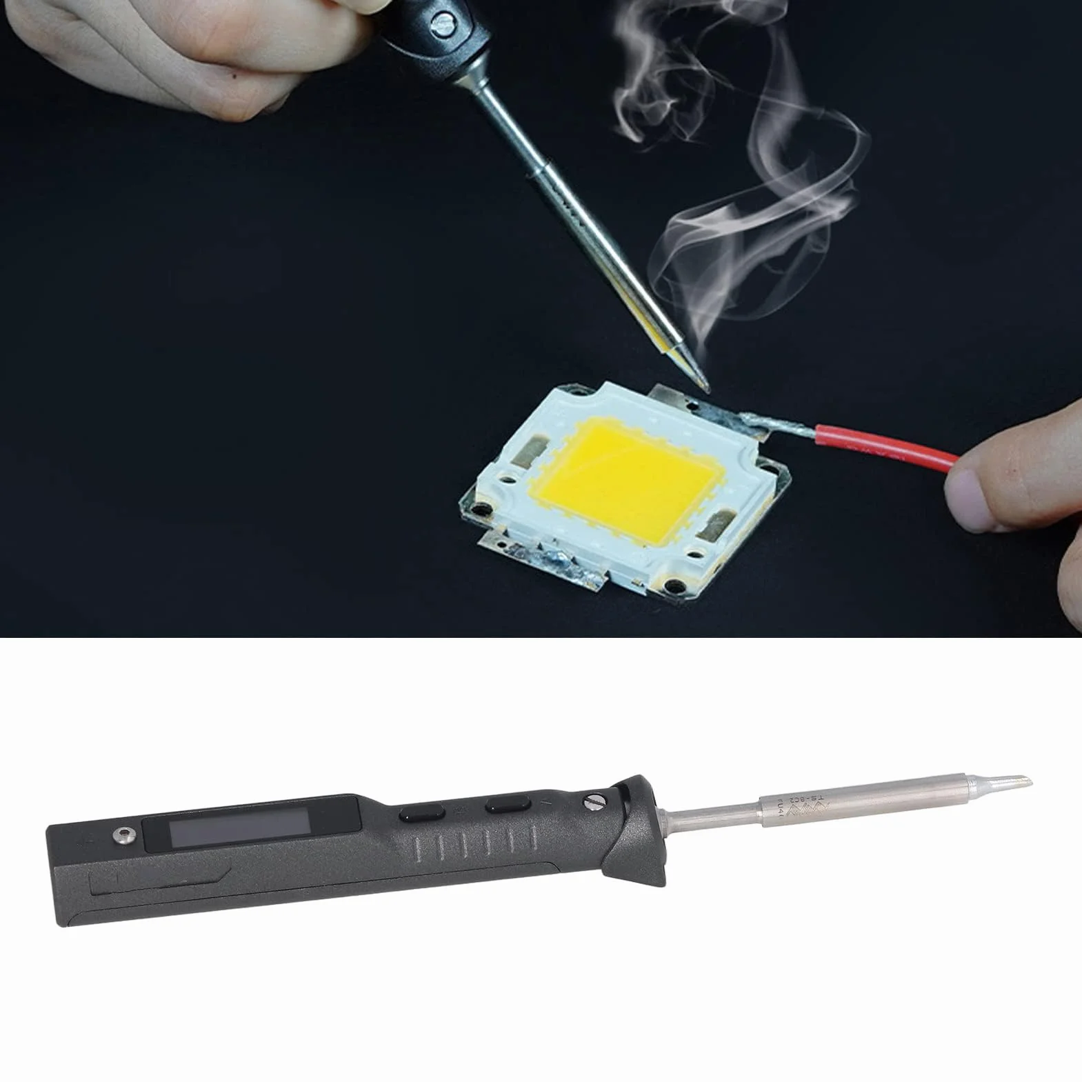 DC9 do 24V TS101 Mini Inteligentna Elektryczna Lutownica Jeden Przycisk Szybkie Nagrzewanie 50 ℃ do 400 ℃ Regulowana Temperatura Lutownica