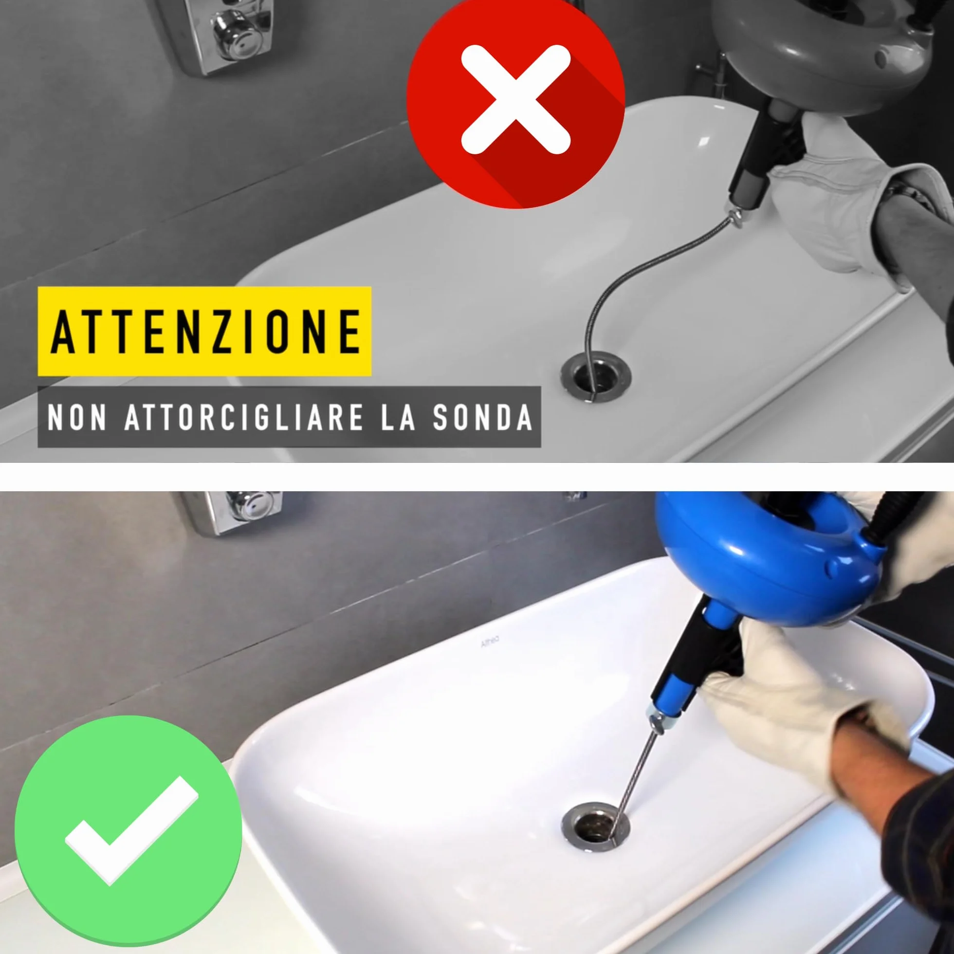 Wiertło do oczyszczania rur z uchwytem wiertarki 7,6M, Do Oczyszczania Zlewozmywaków i Odpływów, Sprężyna do Oczyszczania Rur i Odpływów, Ślimak Drenażowy
