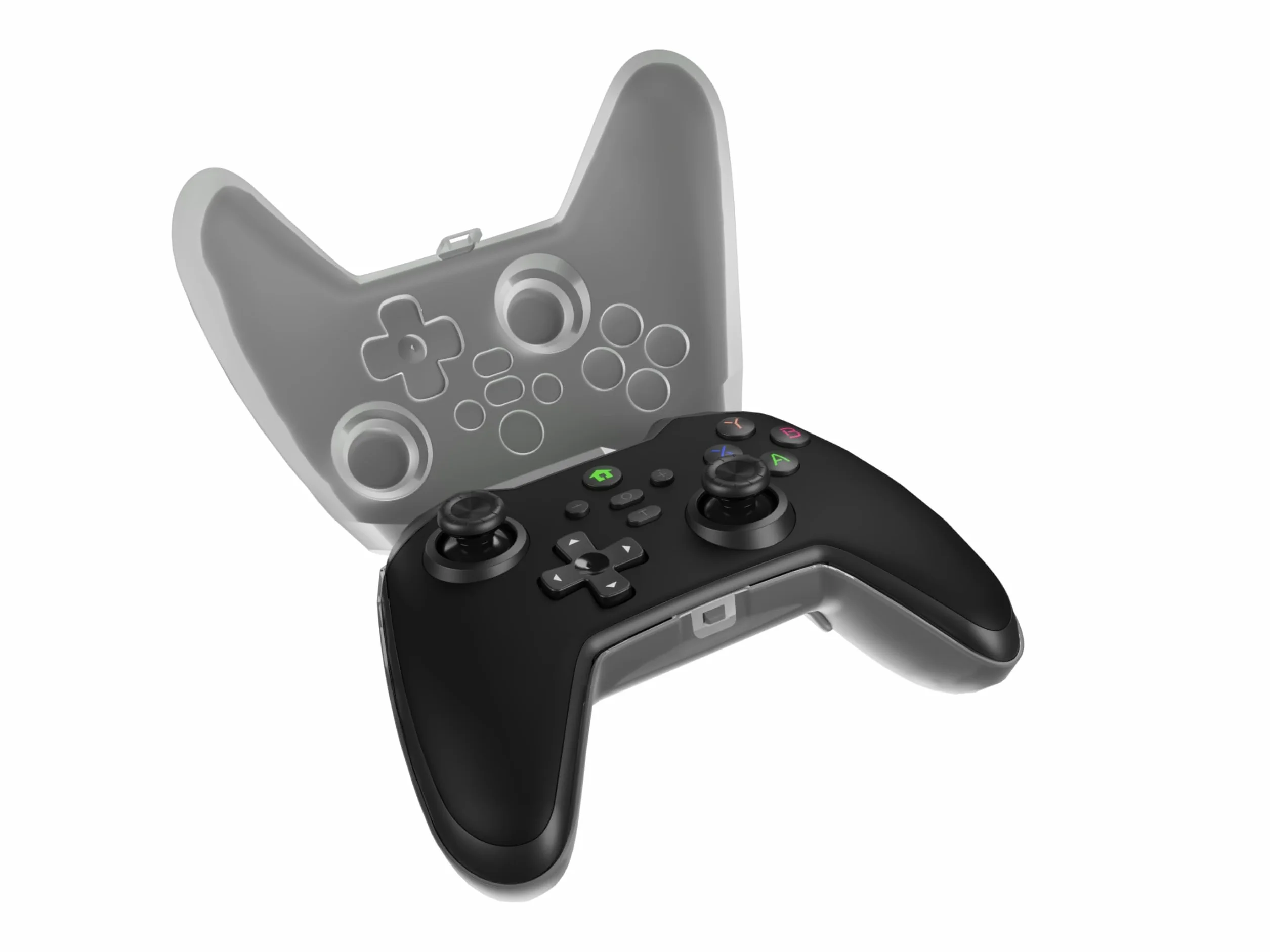 Genesis Mangan 400 Bezprzewodowy Kontroler do Gier Bluetooth PC Nintendo Switch Android iOS Wibracje Turbo Podświetlane Przyciski