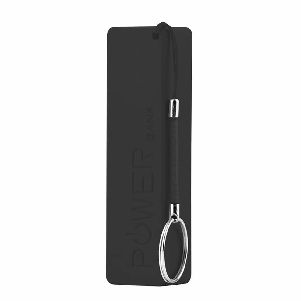 Power Bank USB 18650, Etui na Baterie Zestaw Ładowania Czarny