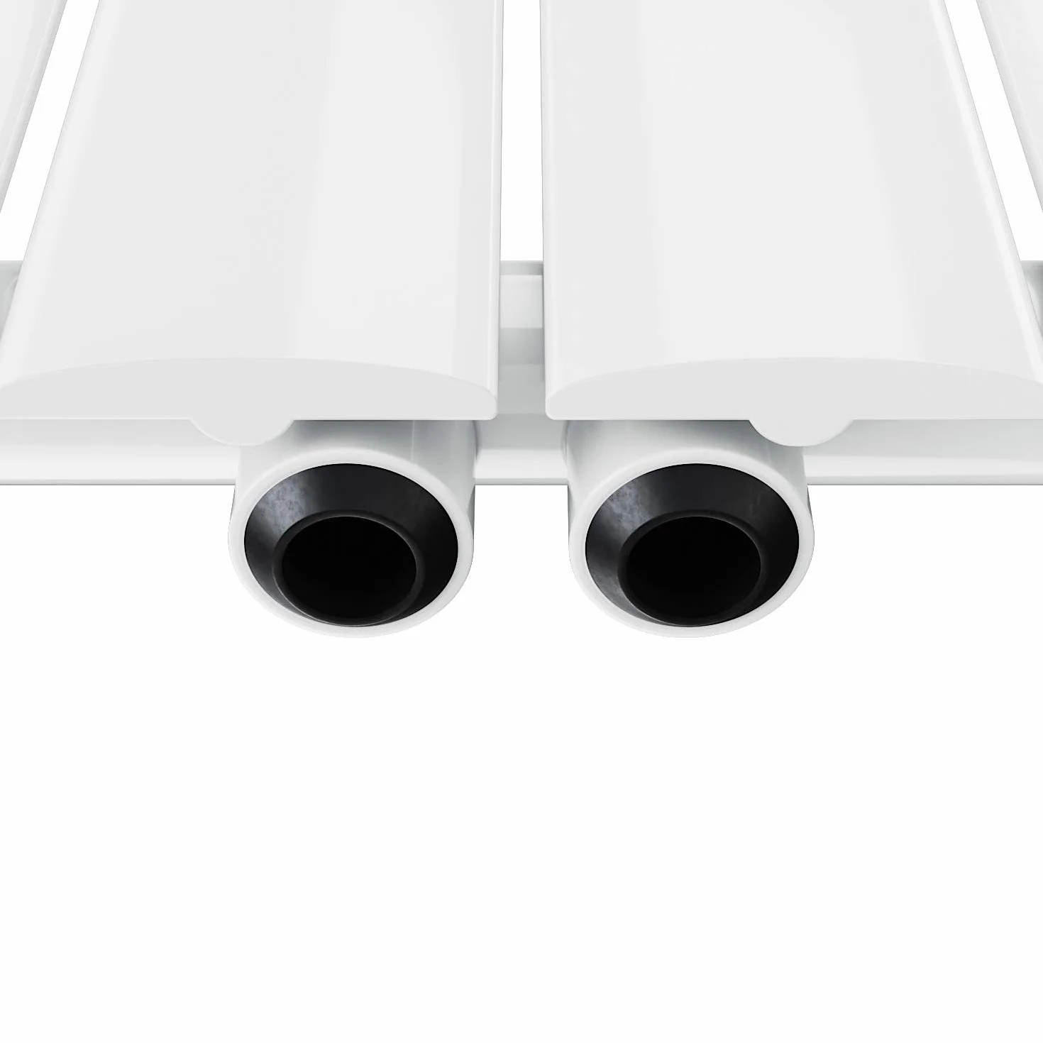 ELEGANT Grzejnik płaski pionowy biały 1600 x 308 mm Design grzejnik panelowy jednowarstwowy płaski grzejnik przyłącze środkowe ogrzewanie