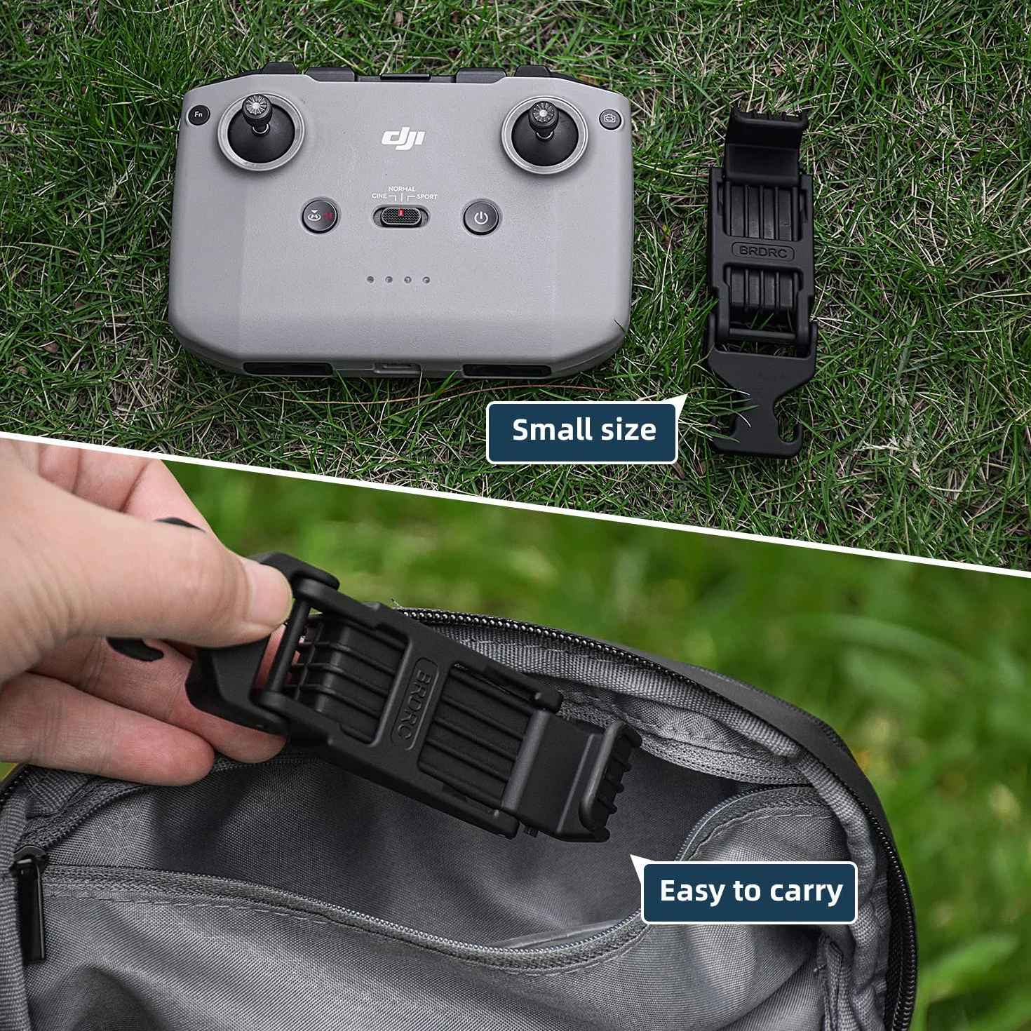 HeiyRC Uchwyt do tabletu do DJI Neo, Mini 4K, Mini 4 Pro, Mini 3/3 Pro, Mini 2SE, AIR 3, Mavic 3 Pro, Mavic Air 2S, regulowany przedłużony uchwyt do akcesoriów iPad Mini/Air