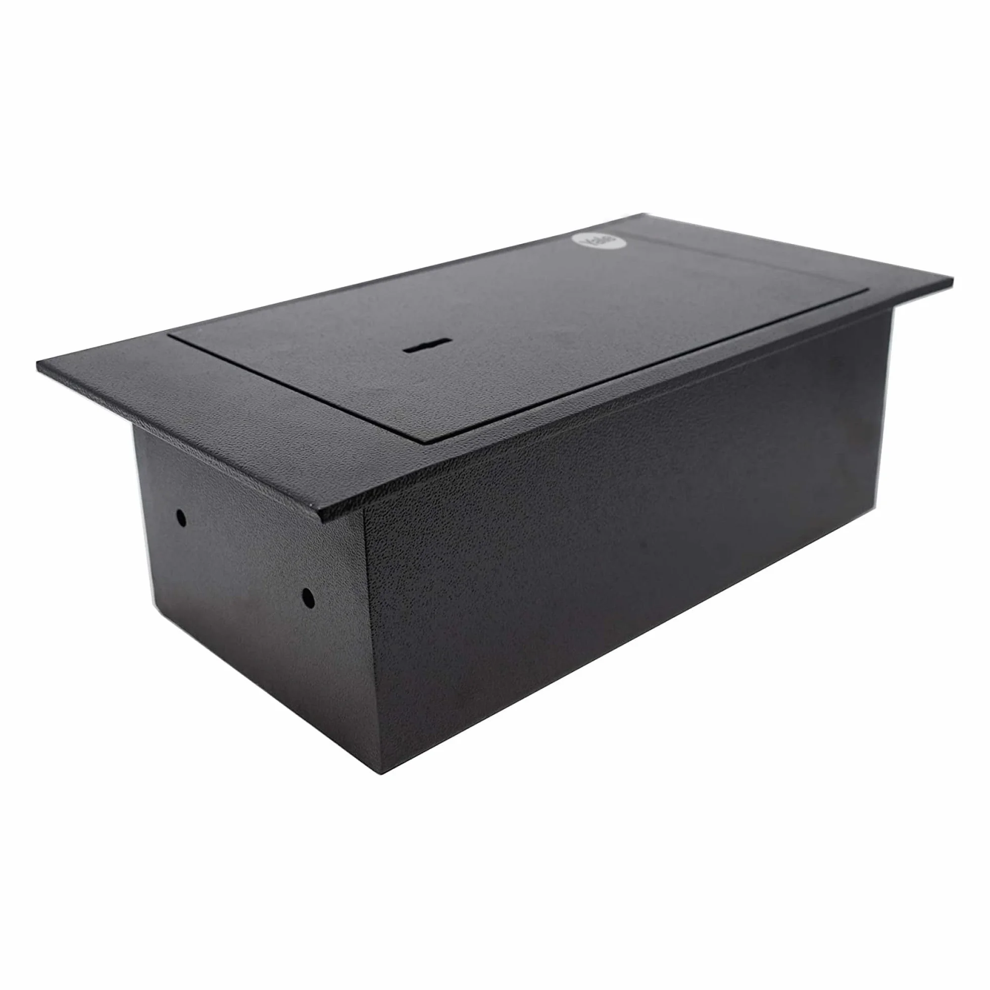 Yale Y-FLS0000 Sejf Podłogowy Kompaktowy, Śruby Umożliwiające Mocowanie do Legarów pod Deskami Podłogowymi, 39x21x13 cm (dł. x szer. x wys.), Czarny
