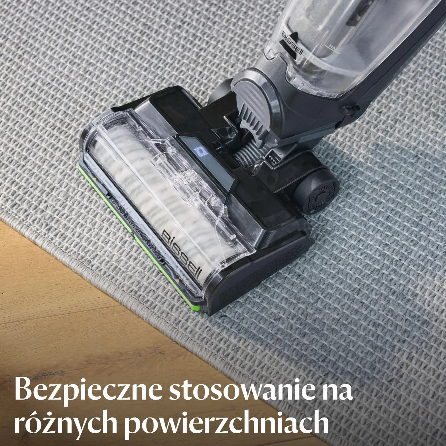BISSELL Multi-Surface Floor Cleaning Solution, do odkurzaczy BISSELL CrossWave i SpinWave, 1 l, codzienne czyszczenie szczelnych, twardych podłóg i dywaników, 1789L