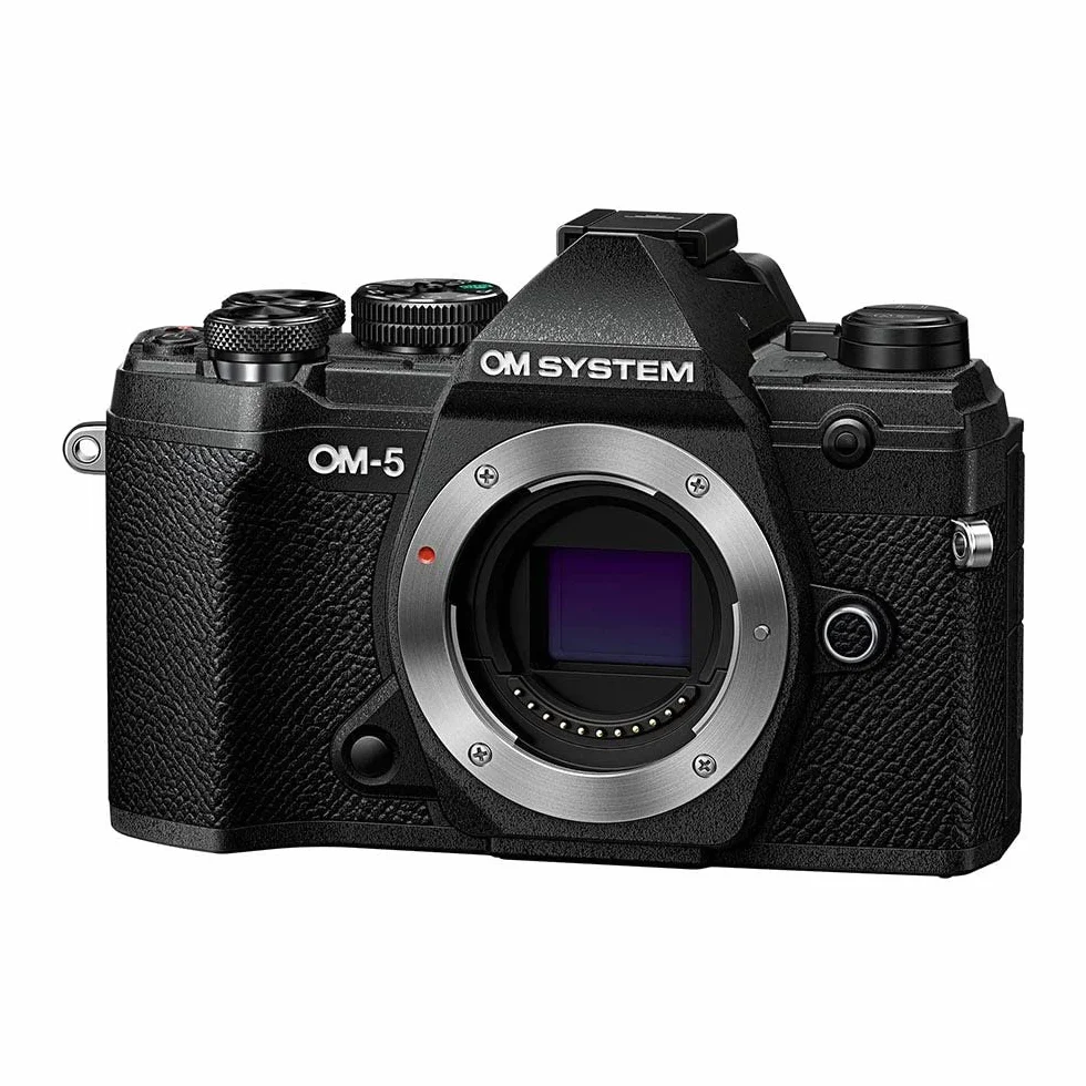 OM SYSTEM OM-5 Micro Four Thirds kamera systemowa z obiektywem M.Zuiko Digital 14-150 mm F4-5.6 II, czujnik Live MOS 20 MP, ulepszona 5-osiowa stabilizacja obrazu, IP53, ręczne ujęcie w wysokiej