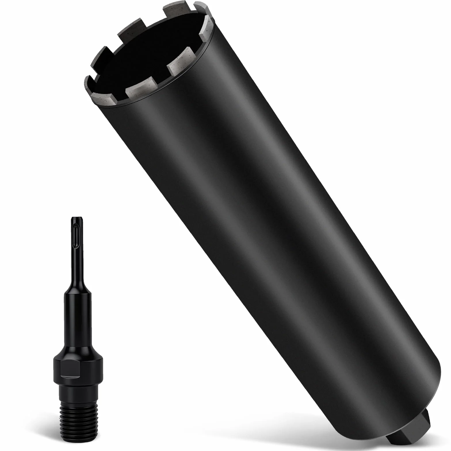 Diamentowa koronka wiertnicza Ø 108 mm z SDS Plus, 1 ¼" diamentowa koronka wiertnicza, L 460 mm, pogłębiacz puszek koronka wiertnicza wiertło rdzeniowe wiertło do wiercenia na mokro/sucho, otwornica