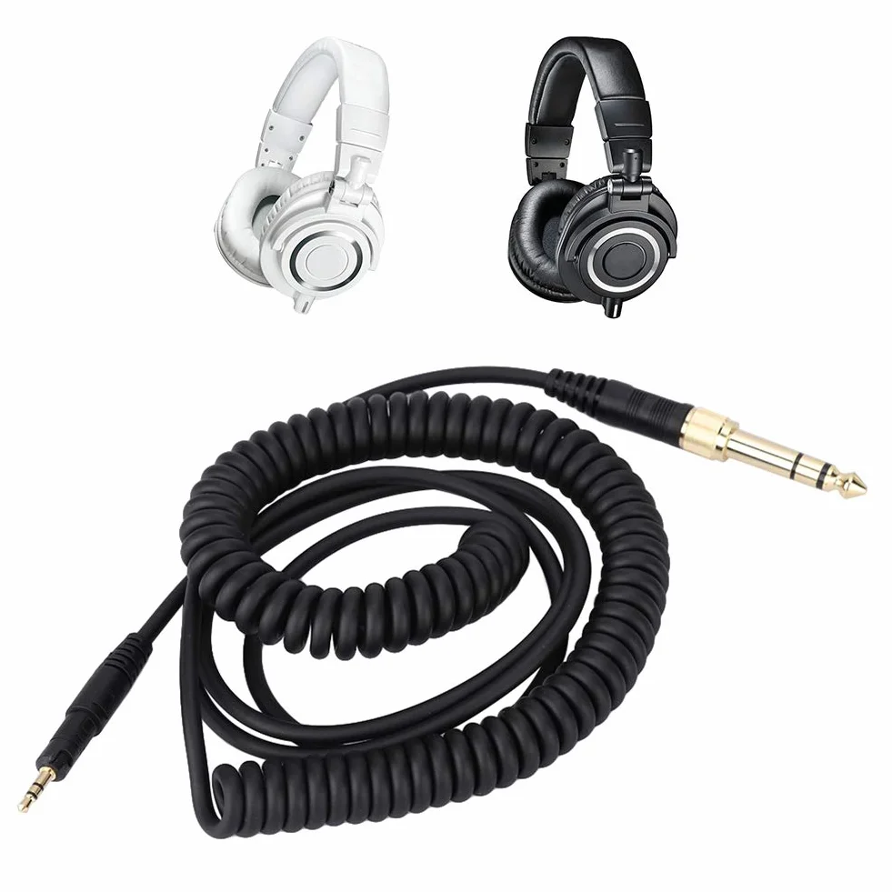 Kabel zastępczy Ath M50X stereo jack 160 cm do słuchawek Audio-Technica
