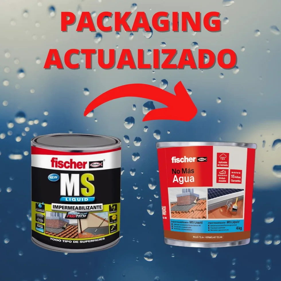 Fischer MS – Bote Impregnacja MS do rozgrzewania 4 kg Marron