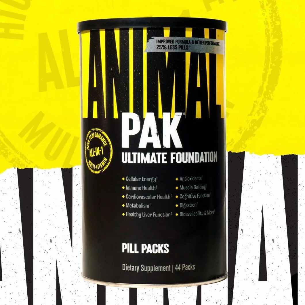 Universal Nutrition Animal Pak Standard Supplement, 30-Units