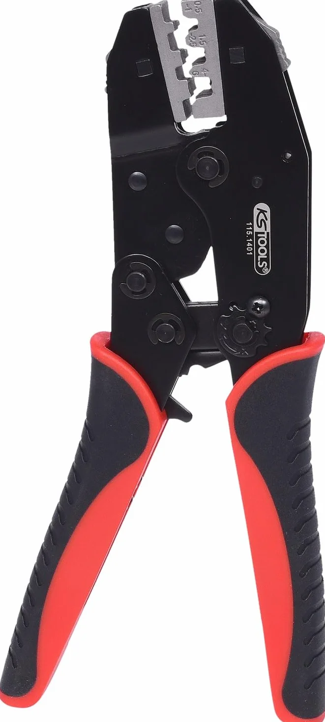 KS Tools 115.1435 Szczypce zacisk. dla koncówek wtykowych, Ø0.5-6mm²
