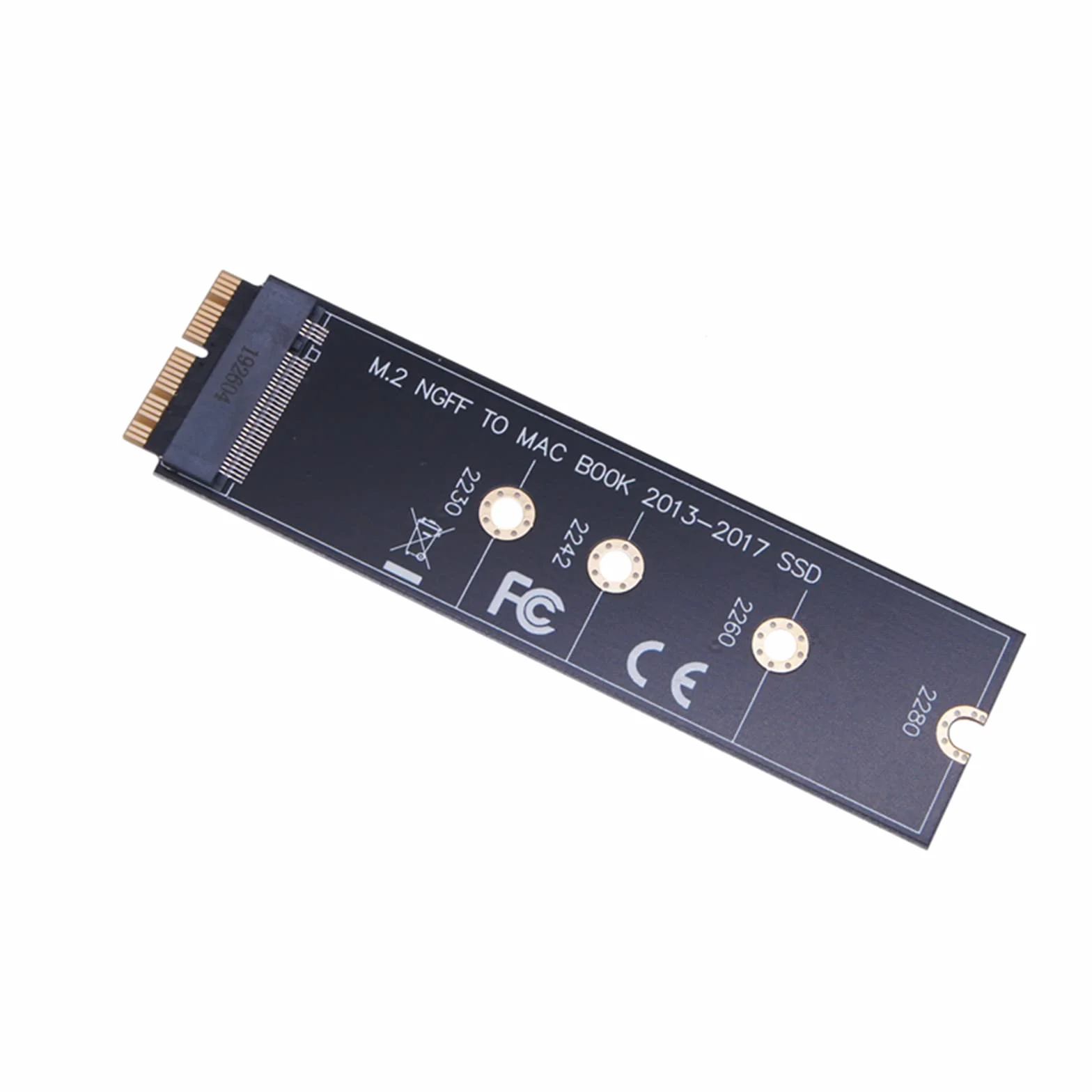 WANGCL Adapter M2 MacBook Air Nvme Pcie Adapter NVME/AHCI SSD, ulepszony zestaw do aktualizacji MacBooka Pro 2013-2015 MacBook Air 2013-2017