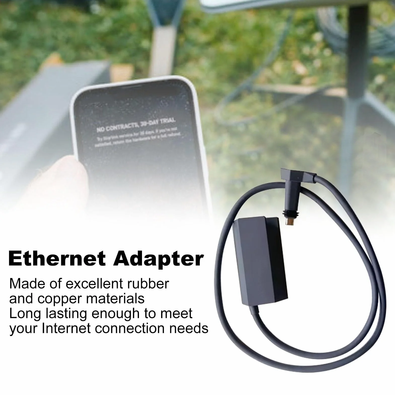 adapter Ethernet do V2, prostokątna antena satelitarna USB Internet Powerline adapter do V2