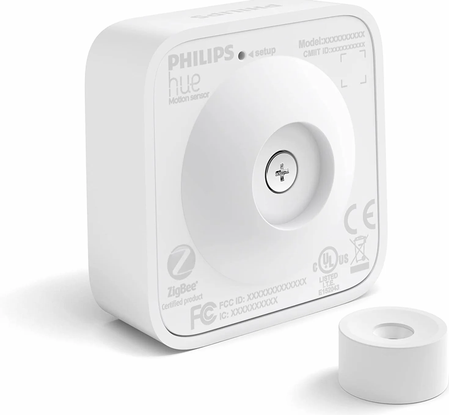 Philips Hue Inteligentny czujnik ruchu wewnętrzny, inteligentne sterowanie oświetleniem, szeroki kąt widzenia, automatyczne działanie, łatwy montaż