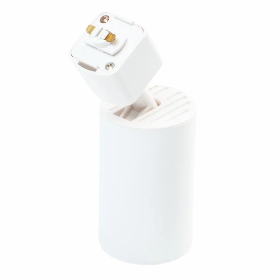 Focus III – 1-fazowe oświetlenie szyny GU10-100 cm, kształt litery I, z 3 punktami, system szyn w kolorze białym, łatwa instalacja, wydajne oświetlenie LED, nadaje się do czystego i atmosferycznego