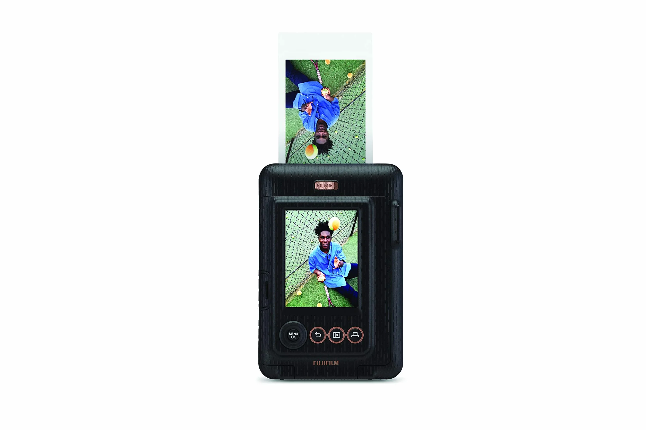 instax mini LiPlay aparat natychmiastowy z funkcją drukarki, czarny
