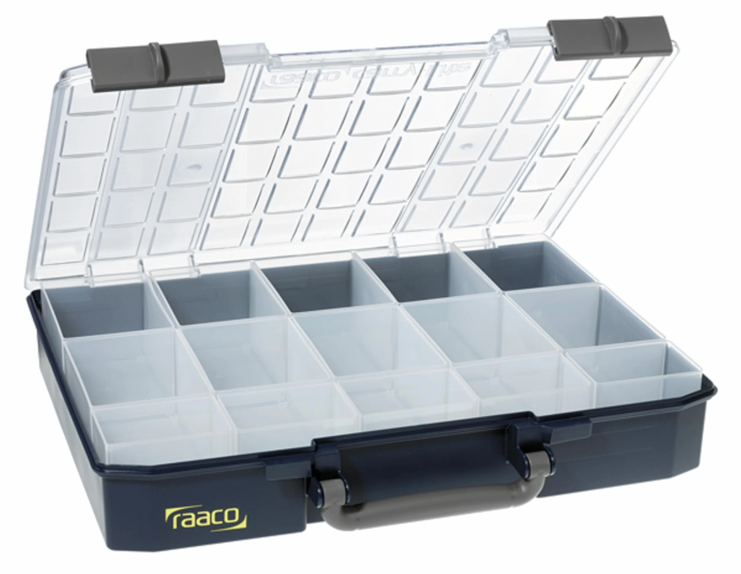 Organizer narzędziowy z 18 wkładkami CarryLite 80 5x10-15 Raaco