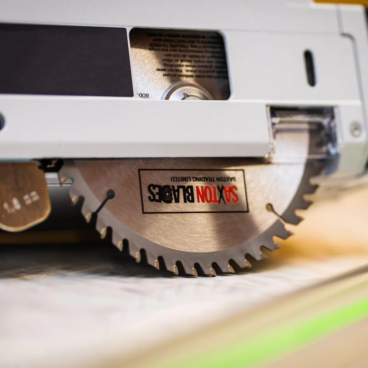 Saxton TCT tarczowa tarcza do cięcia drewna 165 mm x 20 mm (pierścień 16 mm) x 80 zębów kompatybilna z Bosch Makita itp