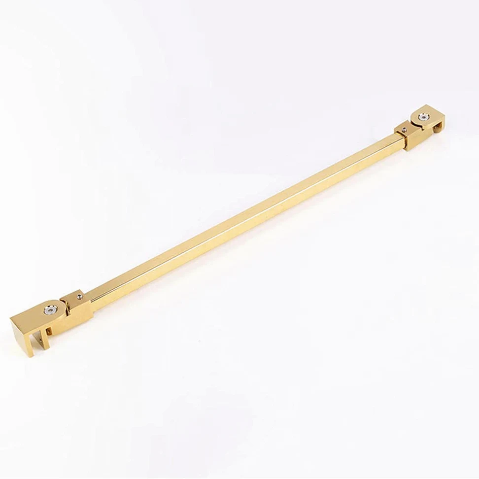 Stal nierdzewna, ścianka prysznicowa, stabilizator, drążek 100 cm, grubość szkła 8-10 mm, regulowany kąt montażu 180°