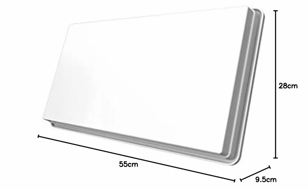 Antena płaska STRONG SlimSat SA 62 Twin zintegrowany LNB SAT biała