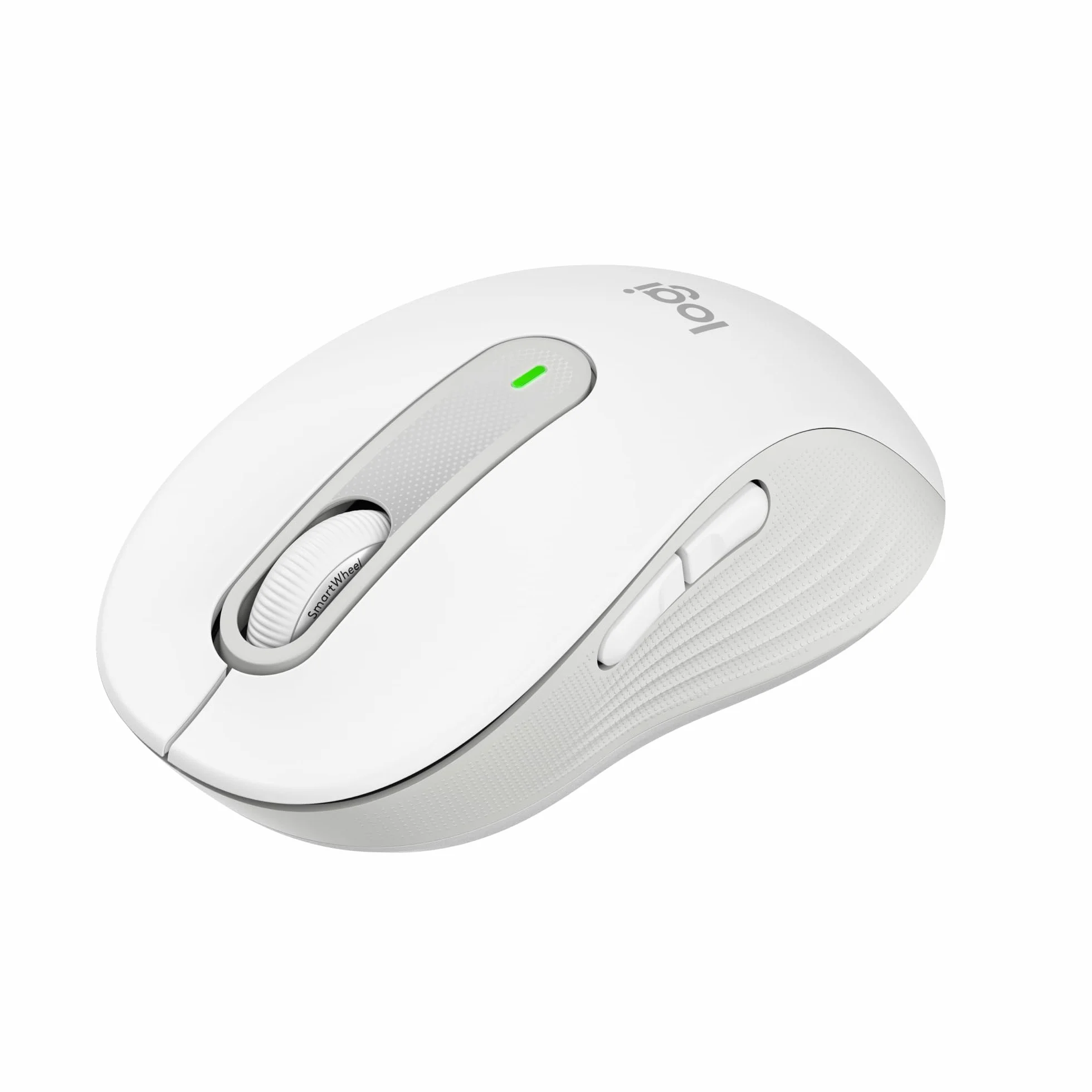 Logitech Signature M650 Trådlös Mus Vit Bluetooth 2 års batteri tysta klick