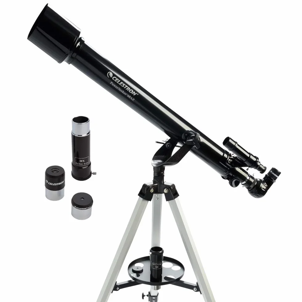 Celestron 21041 PowerSeeker 60AZ Refractor Telescope