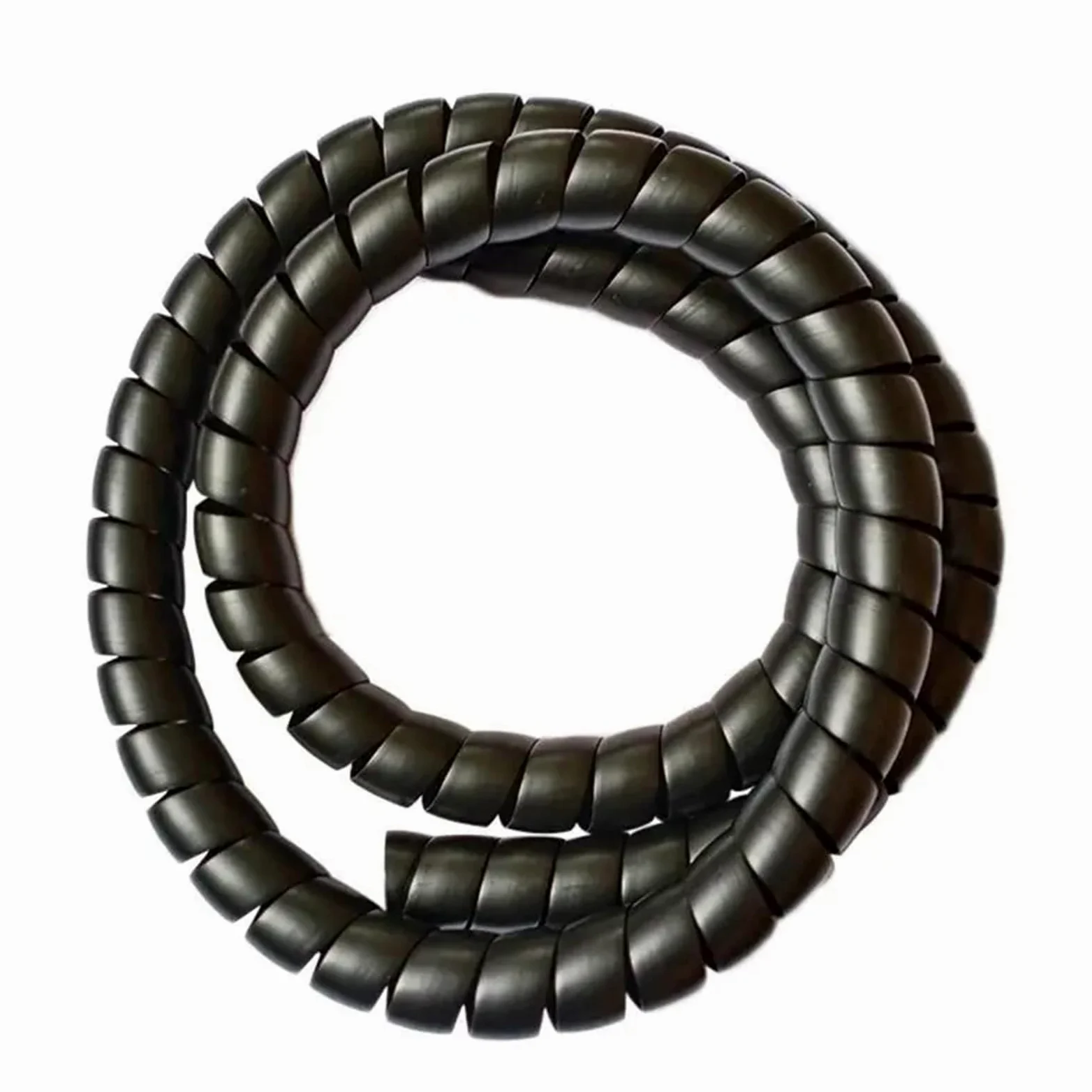 rurka do nawijania kabli, Elastyczna spiralna osłona kabli, wielokolorowa(5 meter,Black ID 10mm)