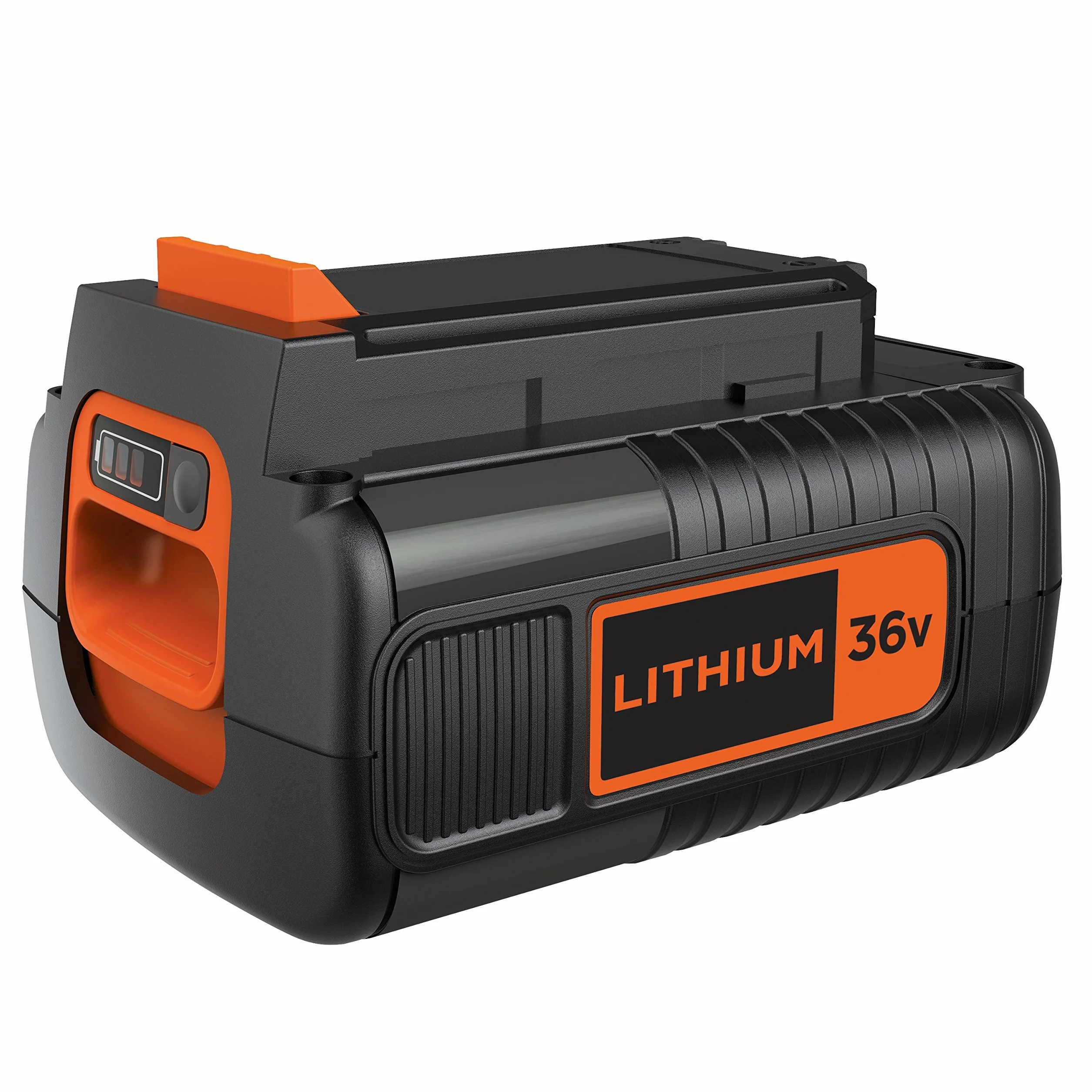 Black+Decker Akumulator litowo-jonowy (36 V 2,0 Ah, kompatybilny ze wszystkimi urządzeniami Black + Decker 36 V ze wskaźnikiem stanu naładowania) BL20362