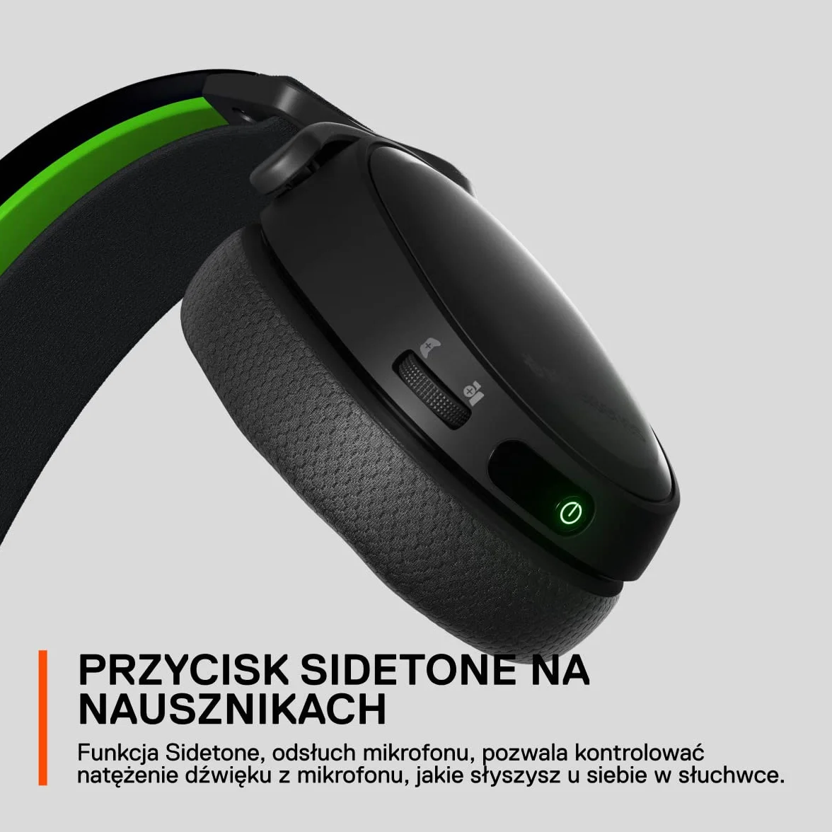 Steelseries Arctis 7X+ Słuchawki Gamingowe, Czarny