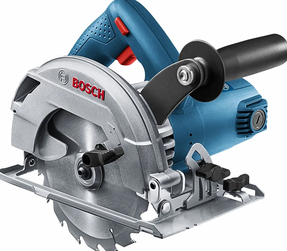 Bosch Professional: pilarka tarczowa GKS 600 (1 200 W, głębokość cięcia 55 mm, 1 tarcza, opakowanie kartonowe)