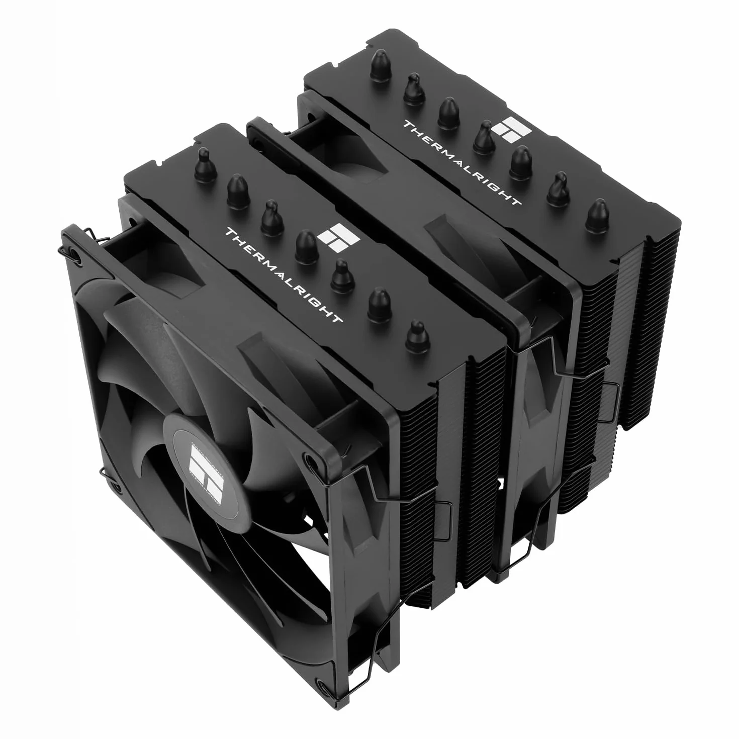 TR Phantom Spirit 120 SE Black CPU, chłodzenie procesora z 7 rurami cieplnymi, dwoma wentylatorami PWM 120 mm, AGHP 4.0, do AM4/AM5