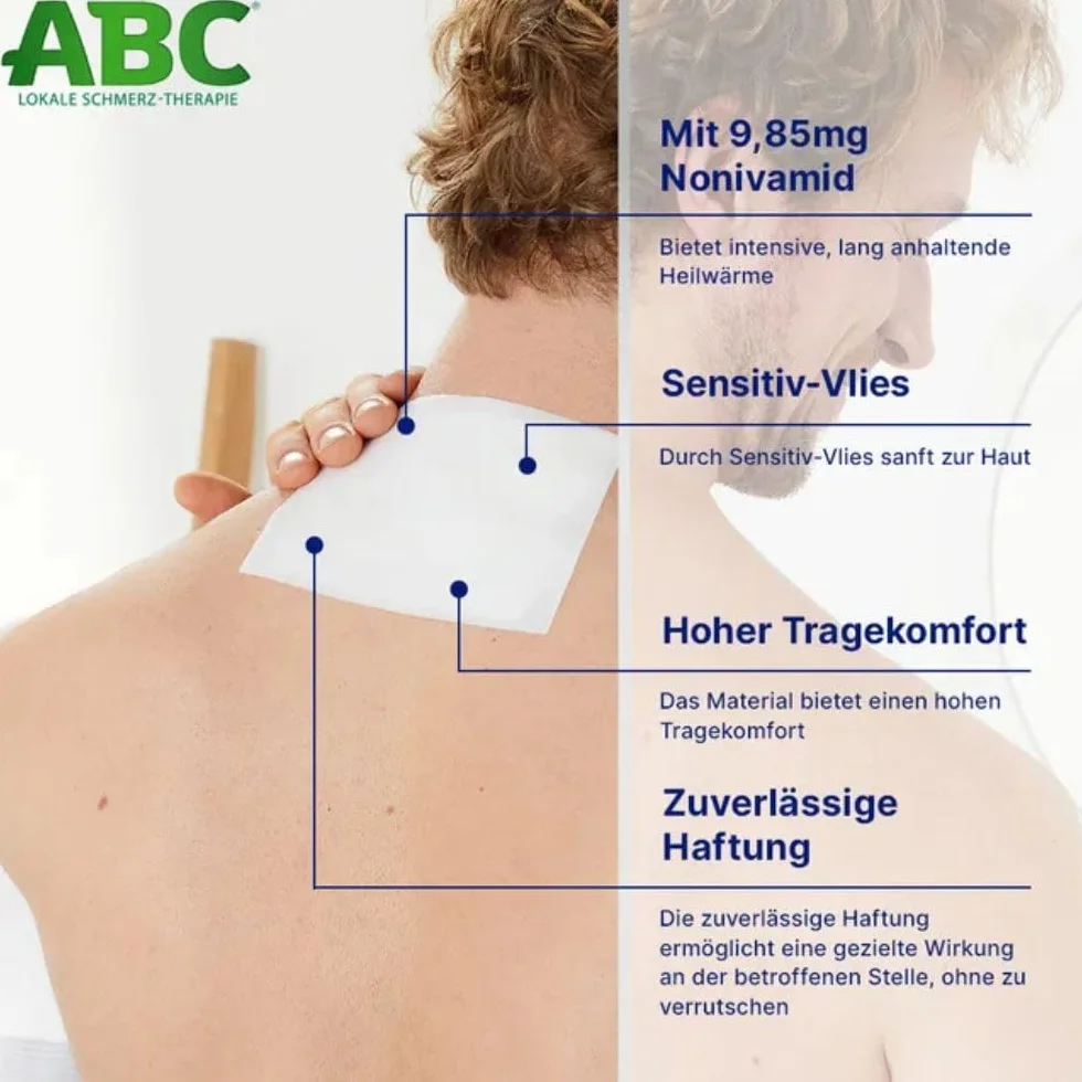 ABC Lokale Schmerz-Therapie Wà¤rme-Pflaster, 4 St [Badartikel]