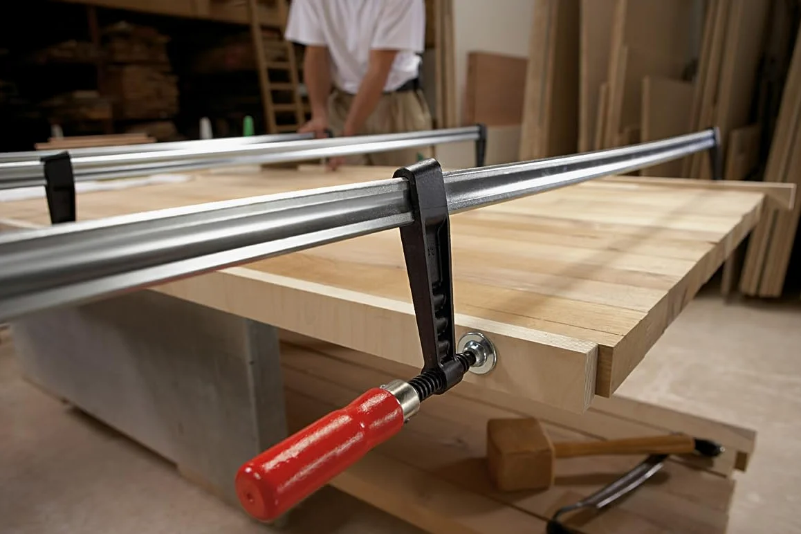 Ścisk śrubowy z żeliwa ciągliwego 800x120mm BESSEY