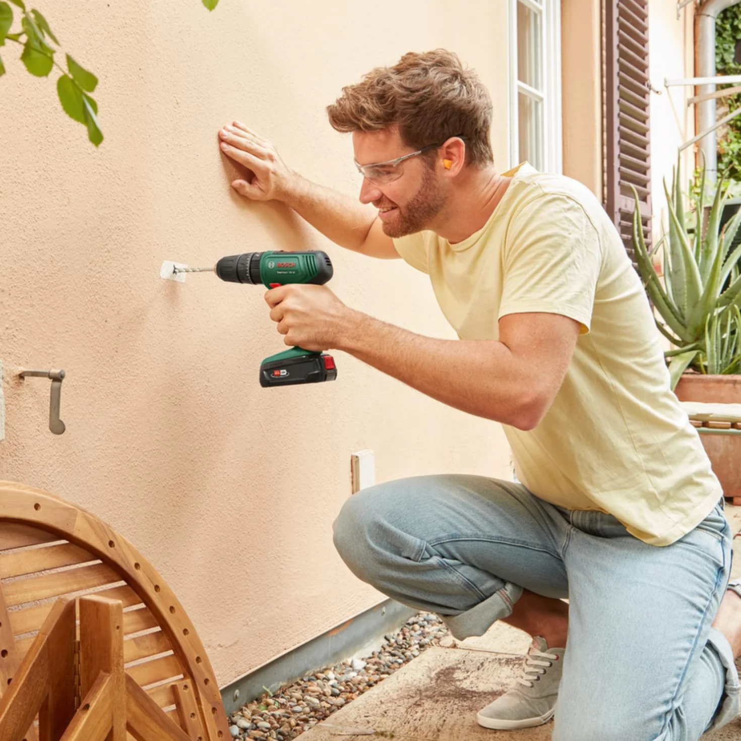 Bosch EasyImpact 18V-38 Wiertarka Udarowa 18V Czarny/Zielony