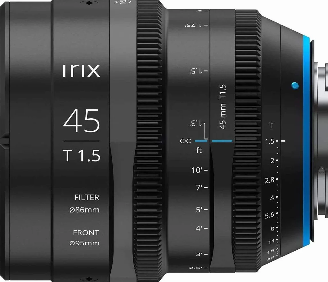 Obiektyw Irix Cine 45 mm T1.5 do MFT Metric [ IL-C45-MFT-M ]