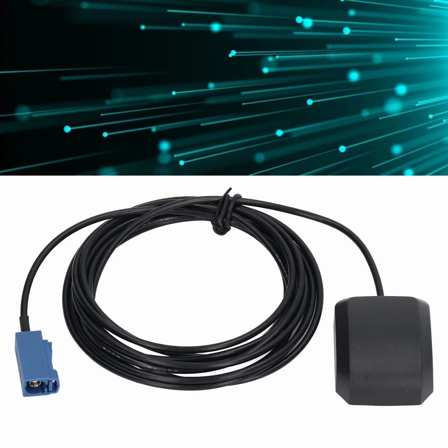 SYNC 3 APIM Antena GPS, 3 V-5 V Antena GPS 1575,42 MHz Wodoodporna Kompaktowa Zamiennik Modułu SYNC 3 APIM