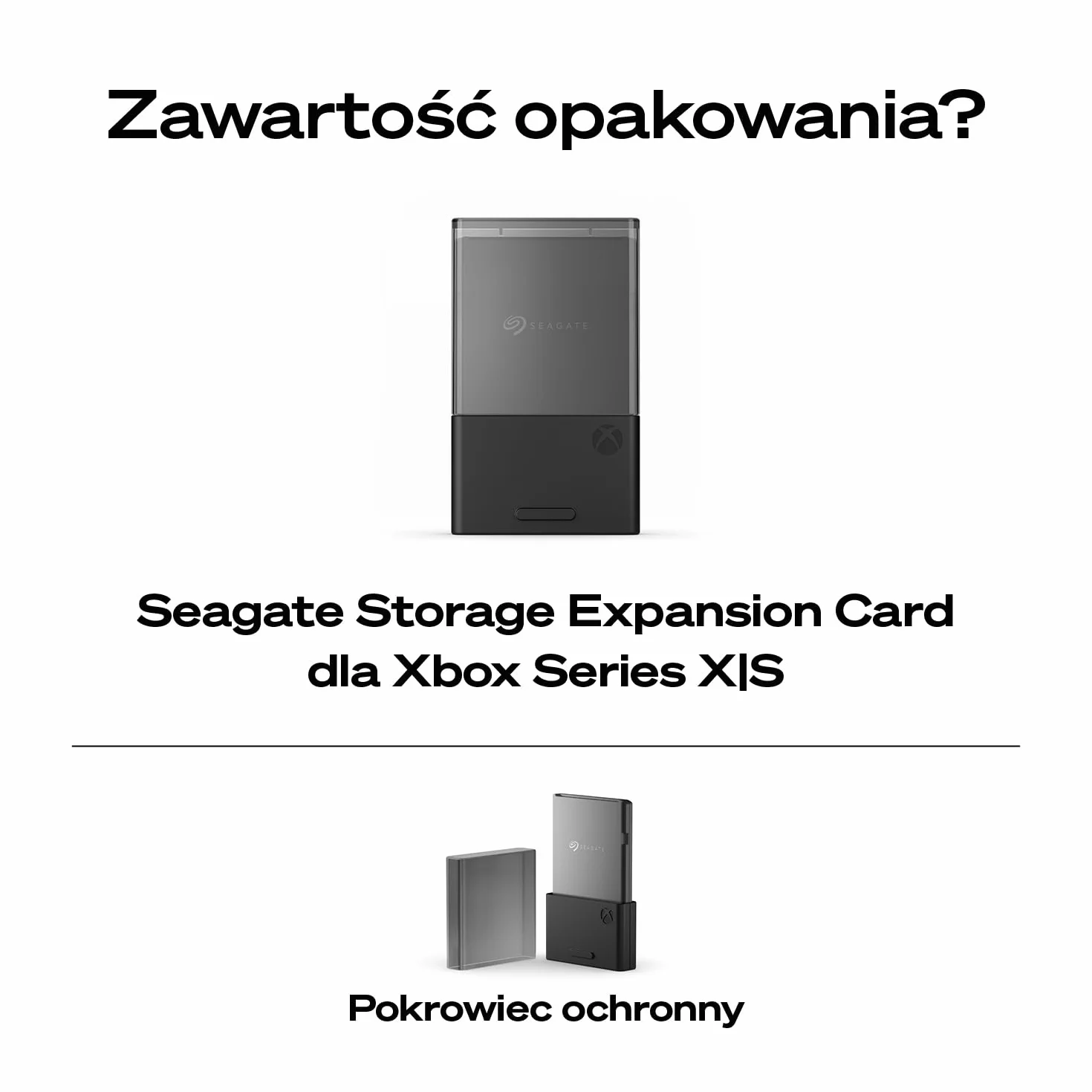 Seagate Expansion CardXbox Series X/S, 1TB, twardy NVMe SSD, Data Rescue Service (STJR1000400)