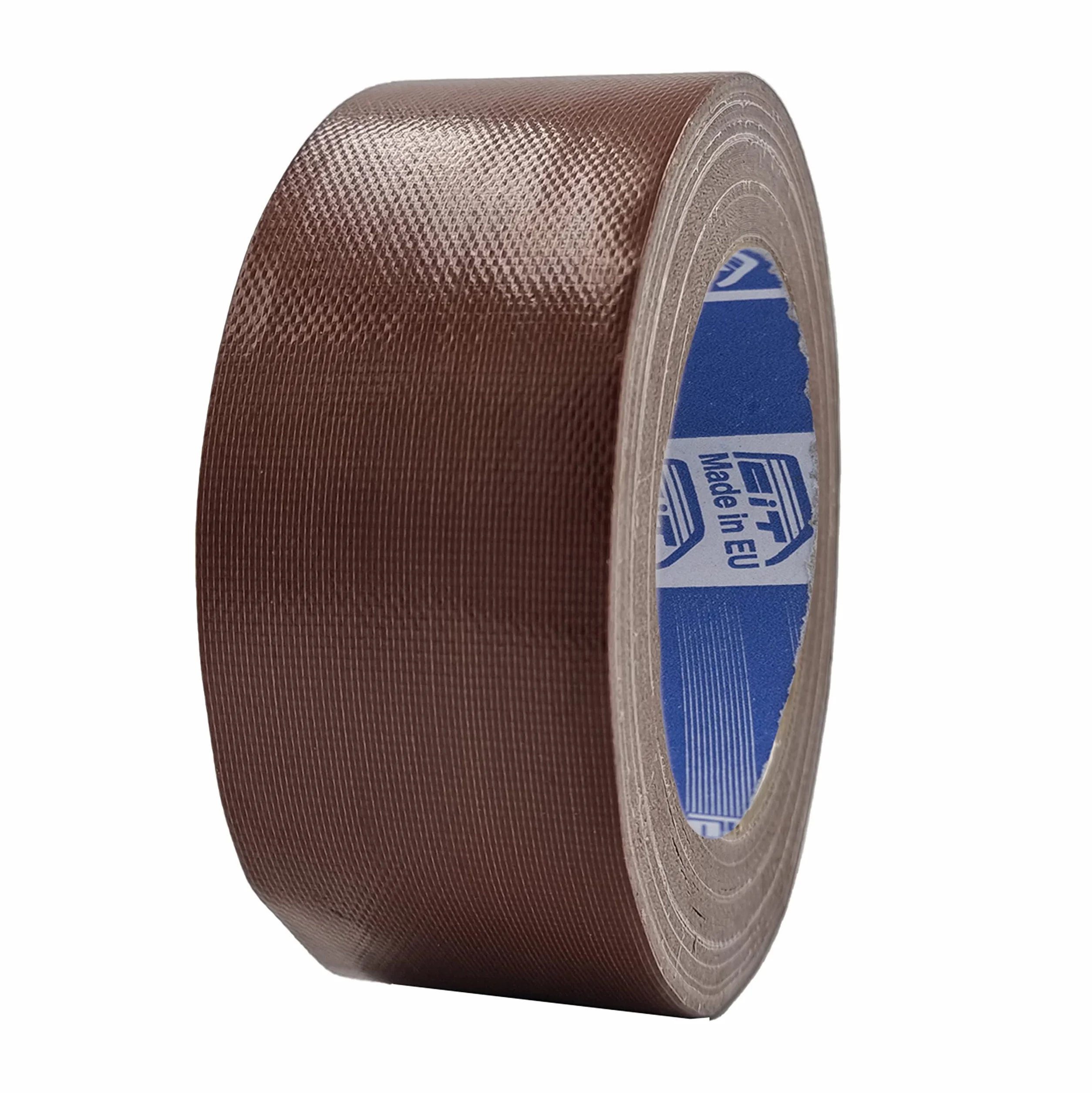 ACIT Taśma płócienna super 50 mm x 25 m, wzmocniona taśma płócienna, Duct Tape, Amerykańska wstążka Telato, Naprawa, Mocowanie i Pakowanie o wysokiej szczelności (Brązowy)