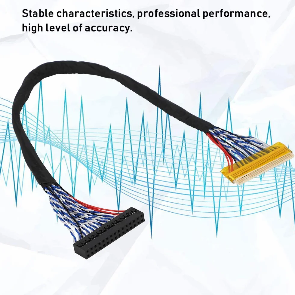 Trwały kabel LVDS, materiał PC 30-pinowy kabel LVDS, do konserwacji