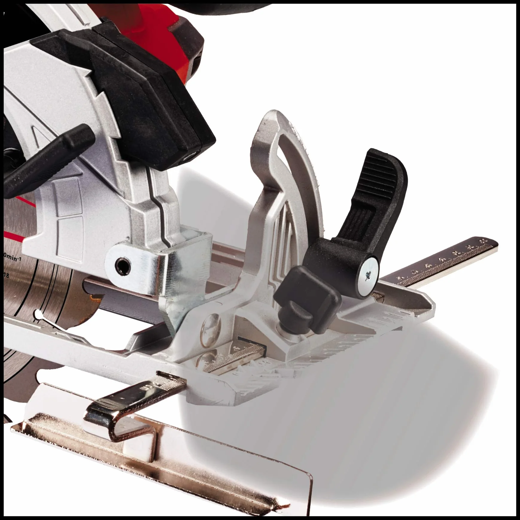 Einhell Akumulatorowa pilarka tarczowa TE-CS 18/165-1 Li-Solo Power X-Change (18 V, Li-ion, Ø165 x Ø20 mm, beznarzędziowa regulacja głębokości cięcia + kąta nachylenia, bez akumulatora i ładowarki)