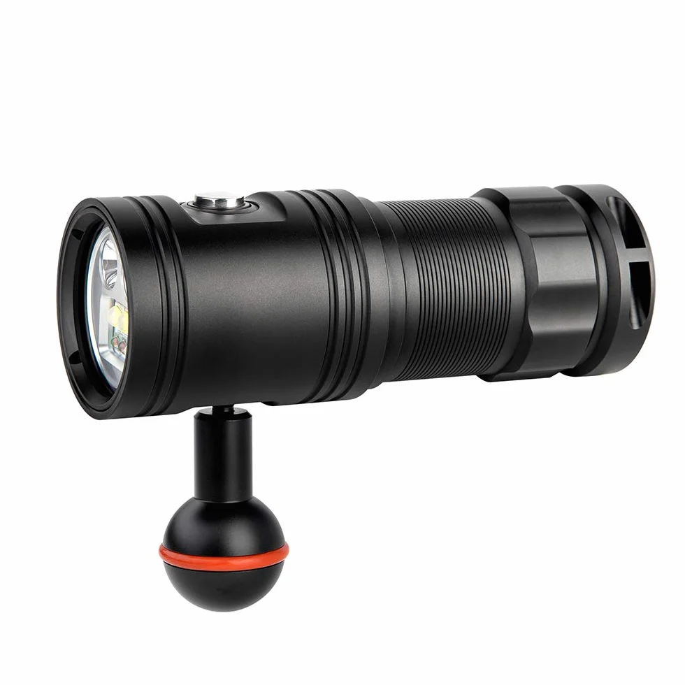 TrustFire DF30 latarka do nurkowania 2350 lumenów 32650 6000 mAh wodoszczelna 100 m LED